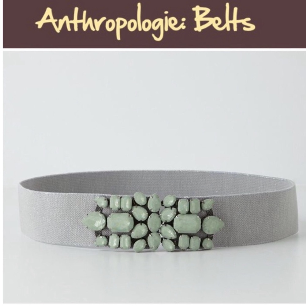 Anthro “Gem Grid Belt”